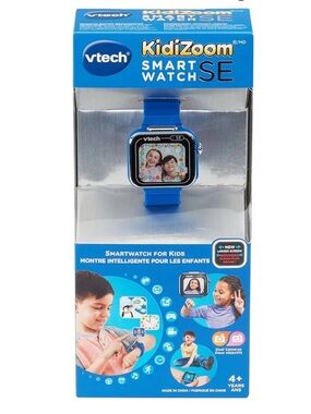 VTech KidiZoom Smartwatch SE Bilingual Blue